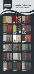 Curtain Collection Bold fashion selection Curtain Coll