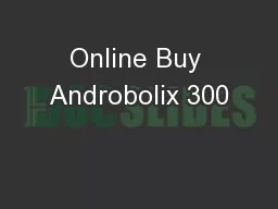 Online Buy Androbolix 300