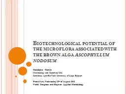Biotechnological potential of