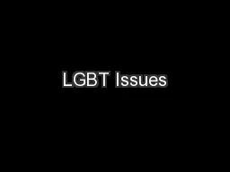 LGBT Issues