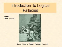 Introduction to Logical Fallacies