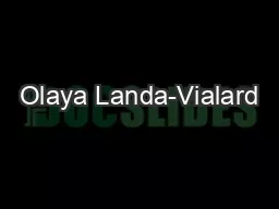 Olaya Landa-Vialard