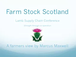 Farm Stock Scotland