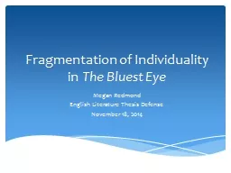 Fragmentation of Individuality in