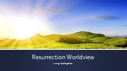Resurrection Worldview