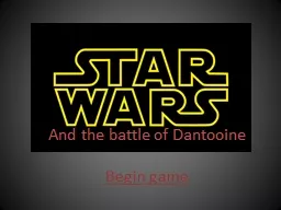 And the battle of Dantooine