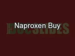 Naproxen Buy