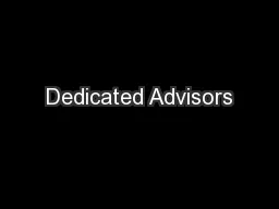 Dedicated Advisors