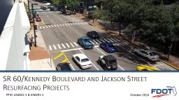 SR 60/Kennedy Boulevard and Jackson Street Resurfacing Proj