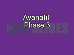 Avanafil Phase 3