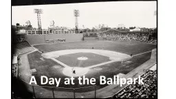 A Day at the Ballpark –