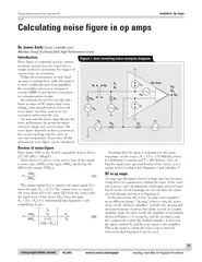 Analog Applications Journal Calculating noise figure