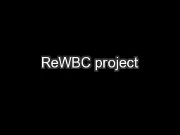 ReWBC project