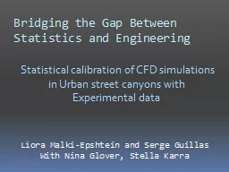 Bridging the Gap Between Statistics and Engineering