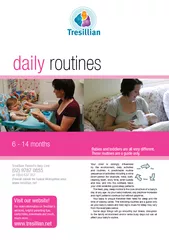 daily routines Tresillian Parents Help Line    or    F