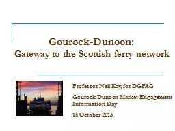 Gourock-Dunoon: