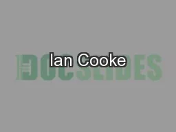 Ian Cooke