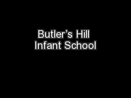 Butler’s Hill Infant School