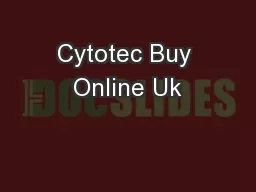 Cytotec Buy Online Uk