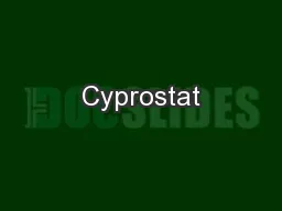Cyprostat