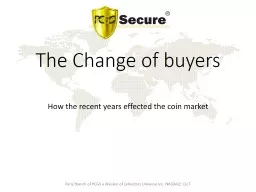 The Change of buyers