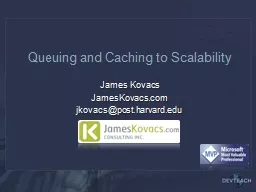 Queuing and Caching to Scalability