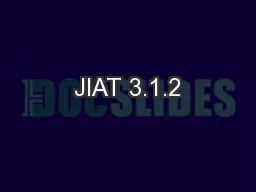 JIAT 3.1.2
