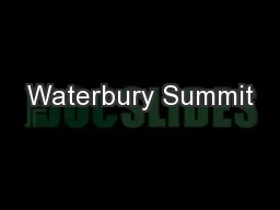 Waterbury Summit