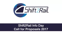 Shift2Rail Info Day
