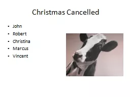 Christmas Cancelled