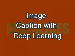 Image Caption with Deep Learning