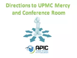 Directions to UPMC Mercy