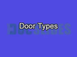 Door Types