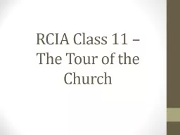 RCIA Class 11 –