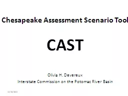 Chesapeake Assessment Scenario Tool