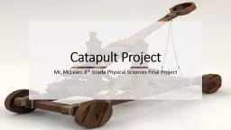 Catapult Project