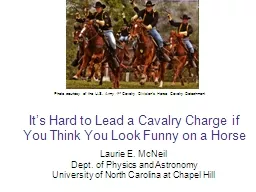 It’s Hard to Lead a Cavalry Charge if You Think You Look