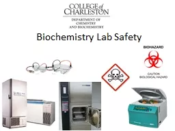 Biochemistry Lab Safety