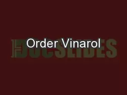 Order Vinarol