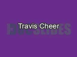 Travis Cheer