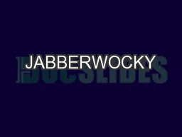 JABBERWOCKY