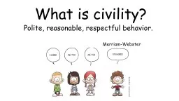 What is civility?