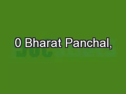 0 Bharat Panchal,