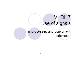 VHDL 7: use of signals v.7a