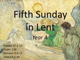 Fifth Sunday