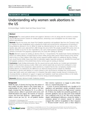 RESEARCH ARTICLE Open Access Understanding why women s