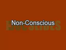 Non-Conscious