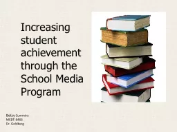 Increasing student achievement through the School