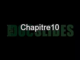 Chapitre10