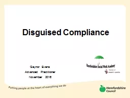 Disguised Compliance